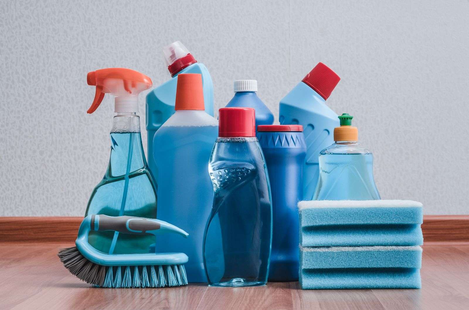 cleaning materials for bathroom drain