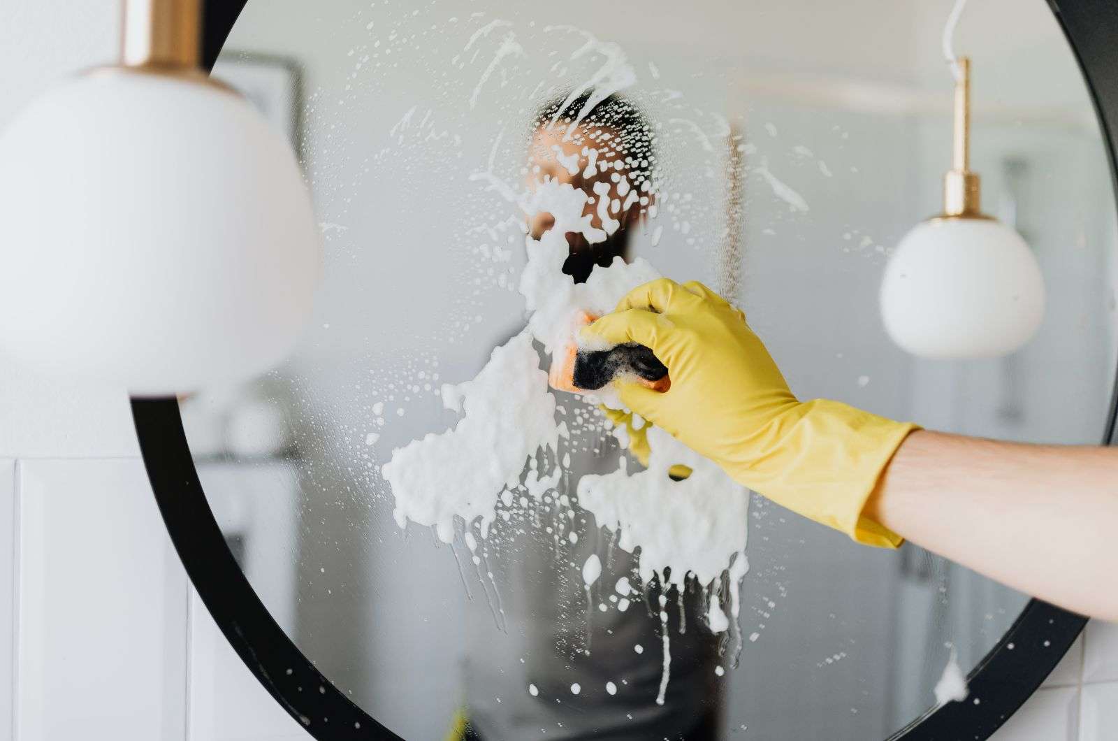 How to Clean a Hazy Mirror