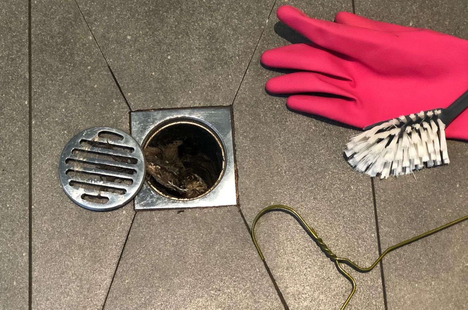 washing drain components