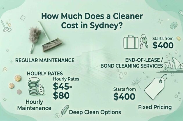 How Much Does a Cleaner Cost in Sydney