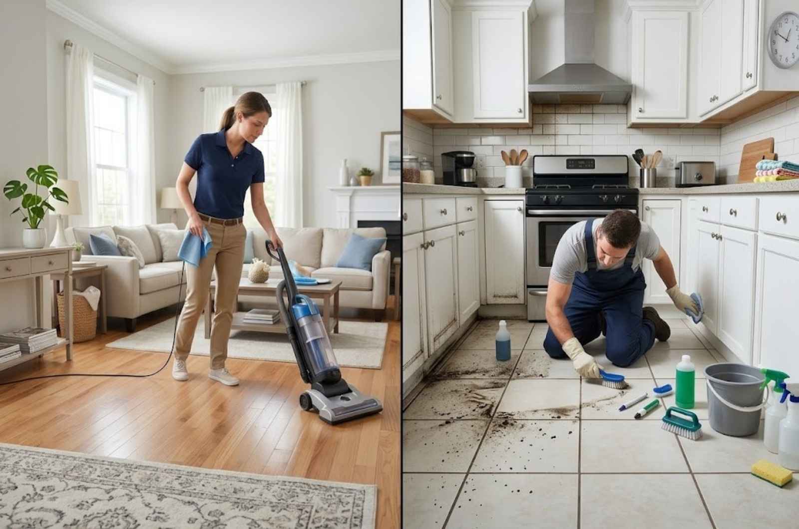Deep Cleaning Vs Regular Cleaning