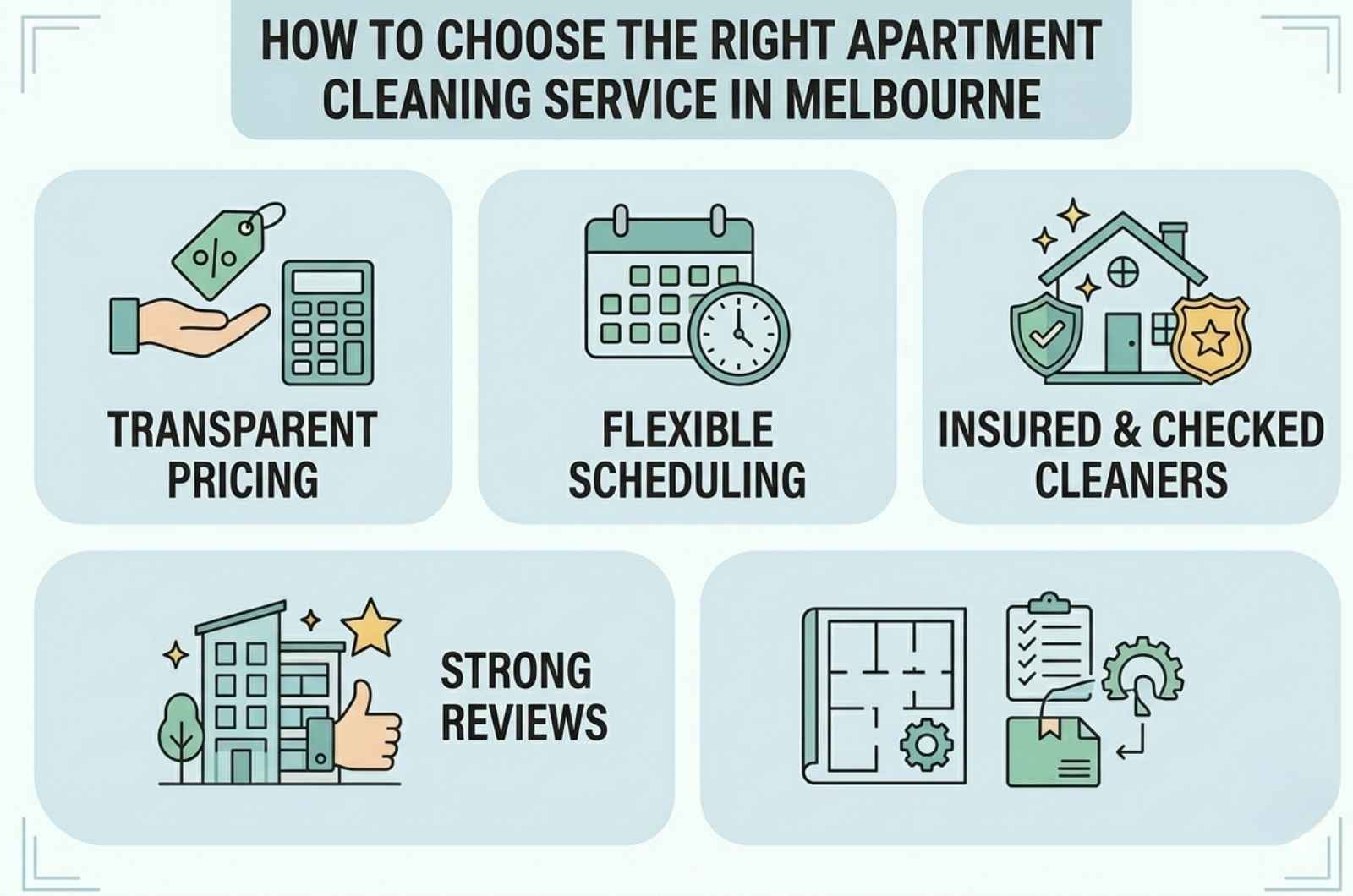 How to Choose the Right Apartment Cleaning Service in Melbourne
