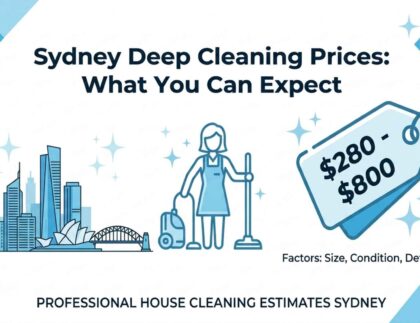 Sydney Deep Cleaning Prices