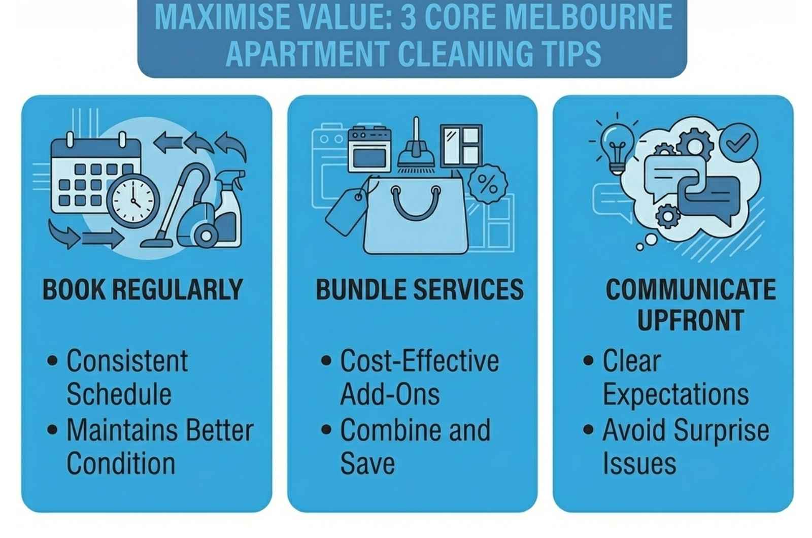 Tips to Get Better Value from Your Melbourne Apartment Cleaning Services