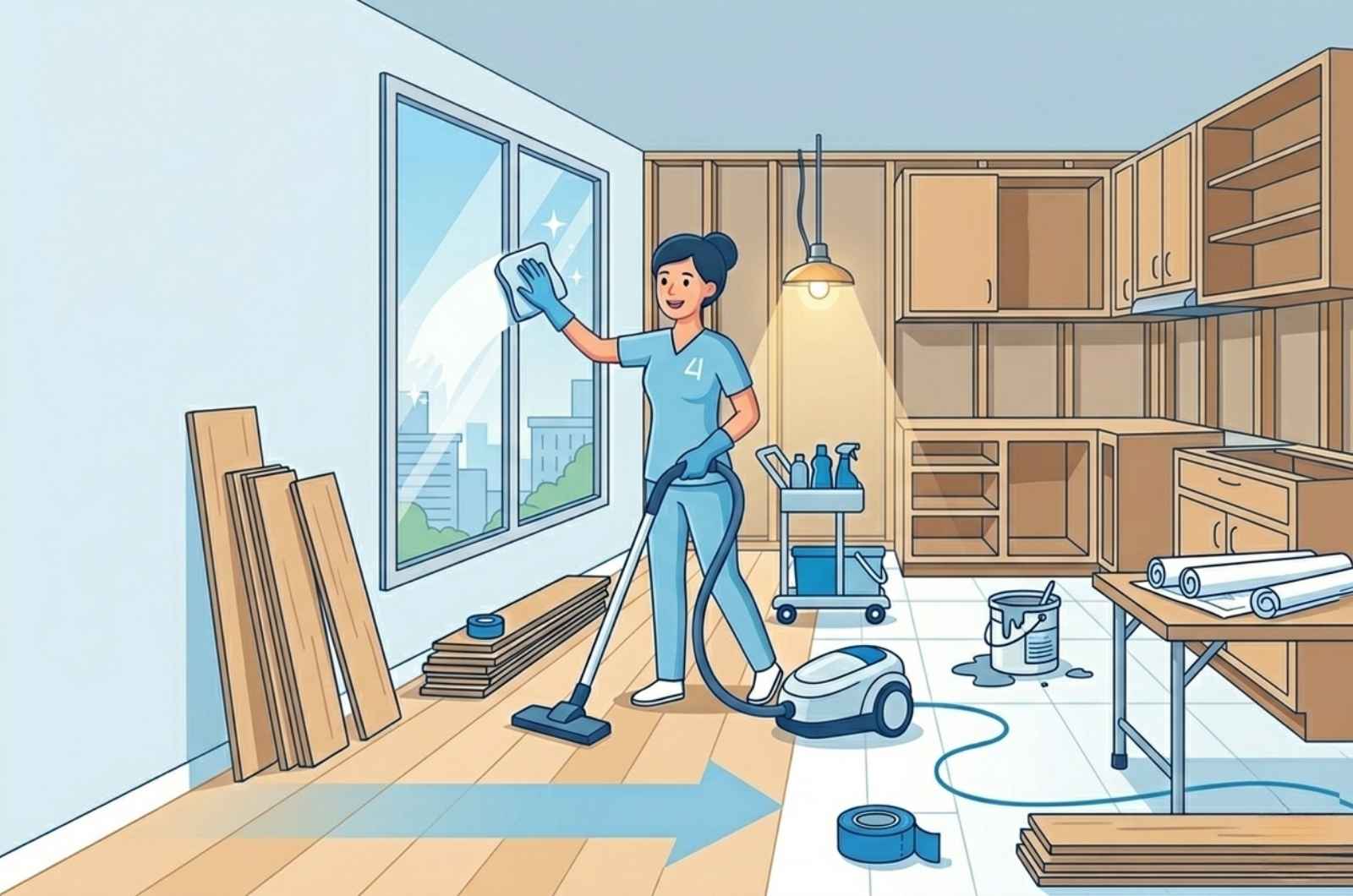 What Does a Post-Construction Cleaning Include