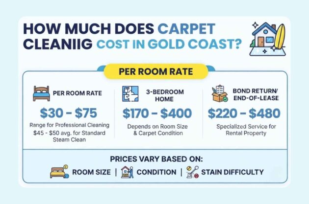 How Much Does Carpet Cleaning Cost in Gold Coast? 6 Carpet Cleaning Cost in Gold Coast