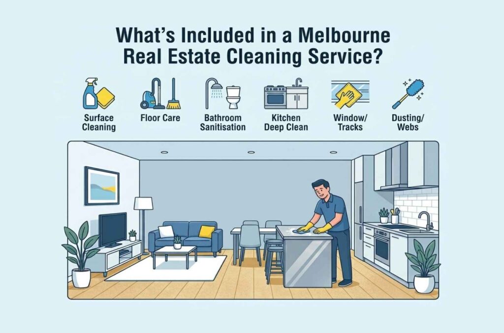 Preparing a property for sale, a rental inspection or a tenant changeover involves more than a quick tidy-up. Learn which areas deserve attention, which extra services may be needed, and what to clarify before arranging a clean.